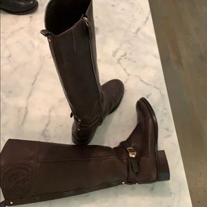 Tory Burch Riding Boot - Chocolate size 8.5